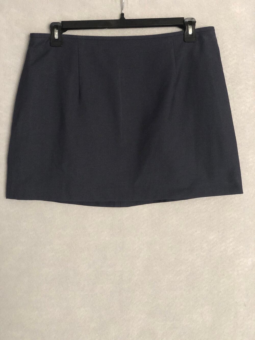 Antonio Melani Noa Mini Skirt Navy Women's Size 18 NEW